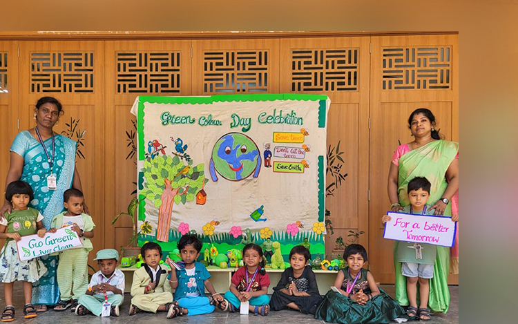 Green Colour Day Celebration